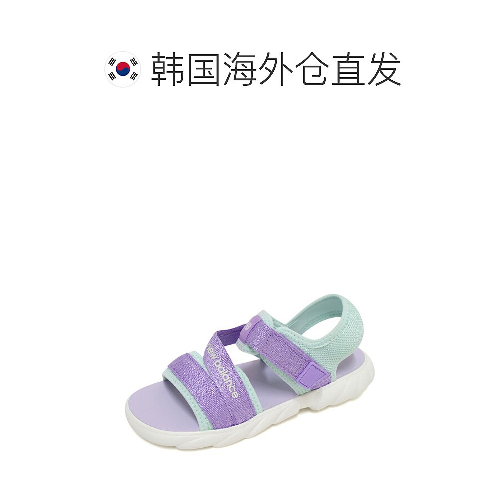 韩国直邮[New Balance] 儿童 323 儿童 幼儿 凉鞋 紫色 K323V2P - 图1