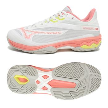 Korea Direct Mail [Mizuno] WAVE EXID LIGHT 2 Women's All Court Shoes Tennis White