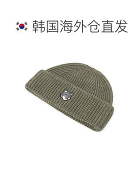 韩国直邮maison kitsune 帽子针织帽 【付后1h可退】
