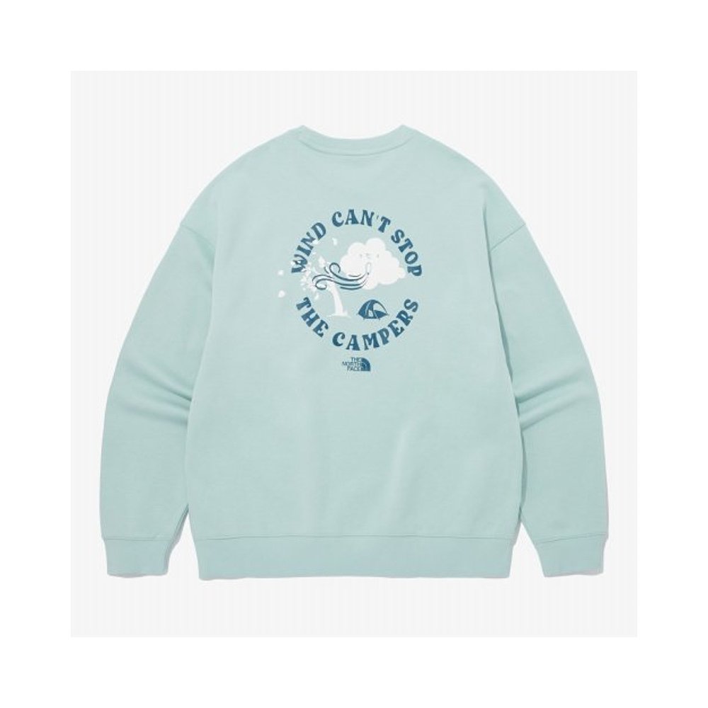 韩国直邮THE NORTH FACE正品户外运动韩版秋冬新品男款卫衣NM5MQ0 - 图0