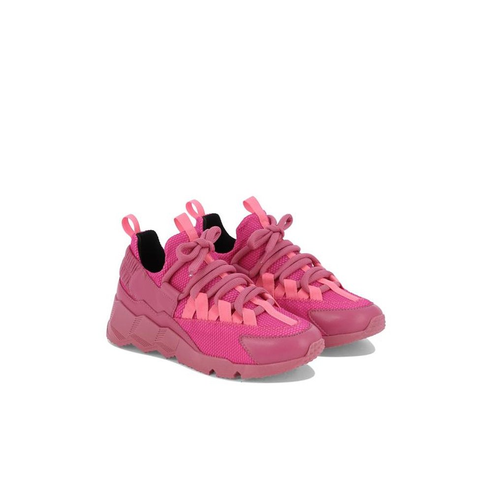 韩国直邮PIERRE HARDY23FW平板鞋女NS04ZLAMB NEOPRENE MESH PINK - 图0