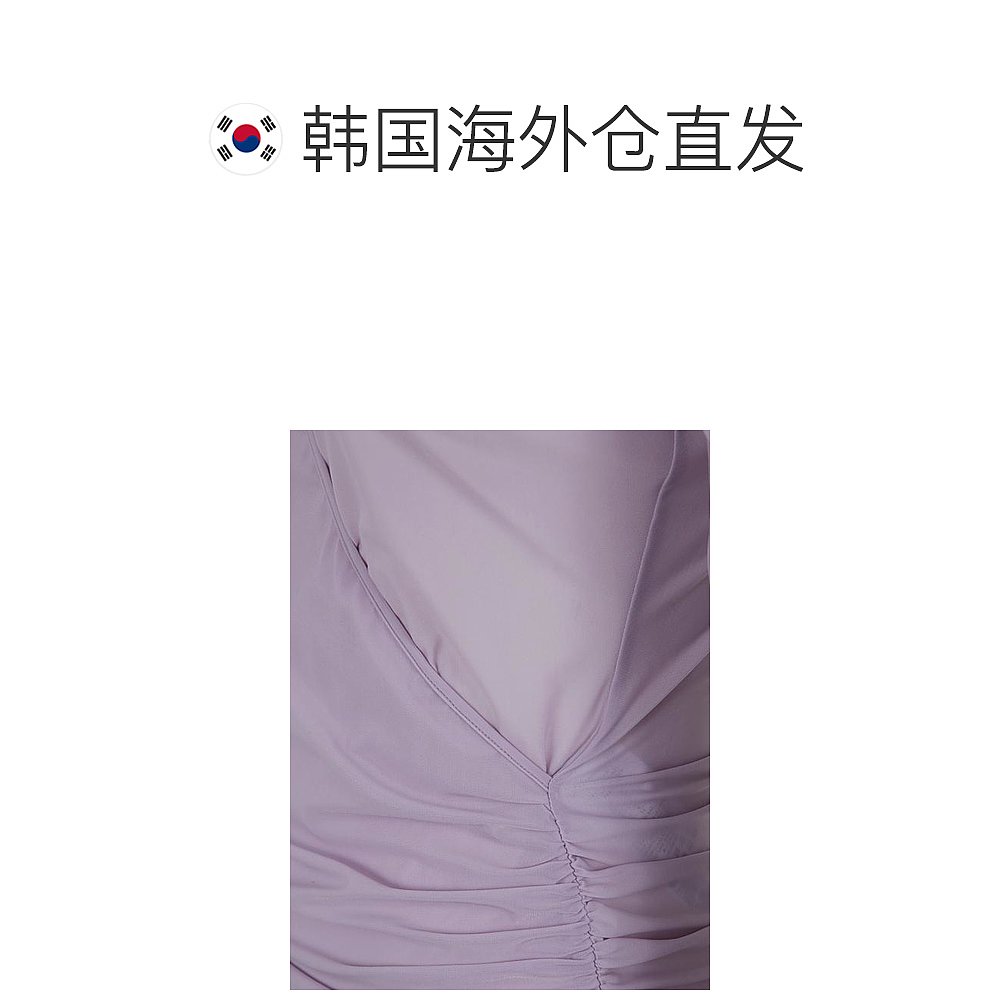 韩国直邮BLUMARINE24SS短连衣裙女P444C053A N0710 LAVENDER - 图1