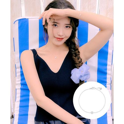 韩国直邮J.ESTINA 首饰品牌正品iu同款日常精致手链纯银14k金 - 图2