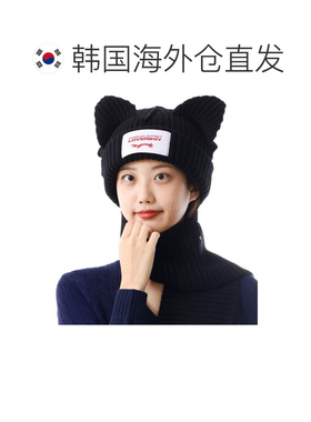 韩国直邮CHARLES JEFFREY LOVERBOY 粗耳朵毛线帽围巾 (041130202