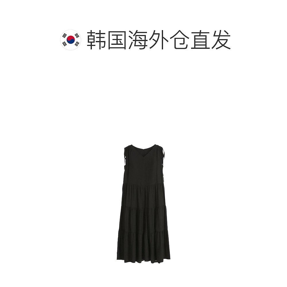 韩国直邮[attrangs]无袖连衣裙 op15290密封肩带背心连衣裙，富有 - 图1