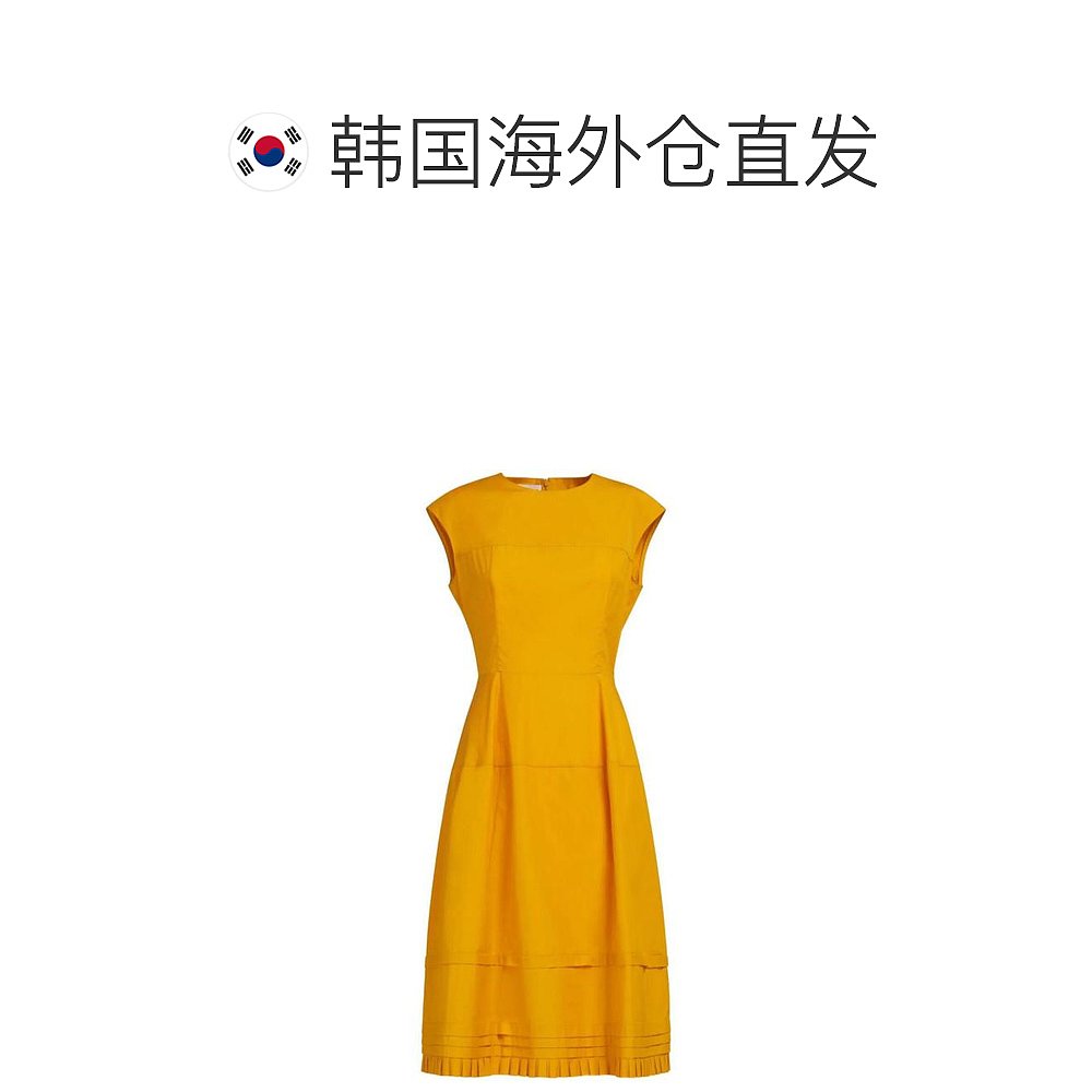 韩国直邮MARNI24SS中长连衣裙女ABMA1168A0UTC223YELLOW   ORANGE - 图1