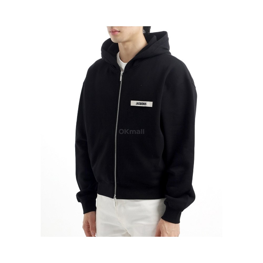韩国直邮JACQUEMUS LE GROS GRAIN 拉链连帽衫 (HOM00257AJ00126 - 图0