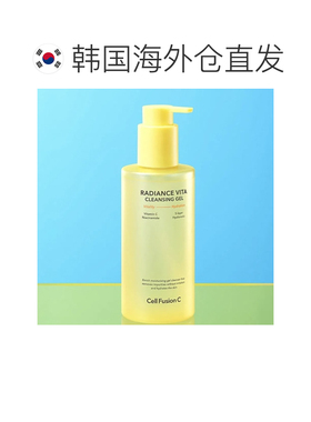 韩国直邮CellFusionC秀肤生焕亮维C洁面凝胶200ml三重玻尿酸正品