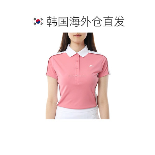 韩国直邮J.LINDEBERG  Demi Polo（GWJT14801-S226） 短袖珠地领 - 图1