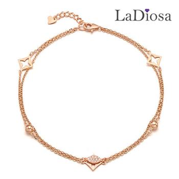 ເກົາຫຼີໂດຍກົງ [ວິທະຍຸ] 14K anklet LK14SY-252F