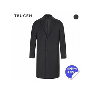 韩国直邮Trugen 毛呢大衣 [TRUGEN] 羊绒混纺 长款 单外套 (TG8W0