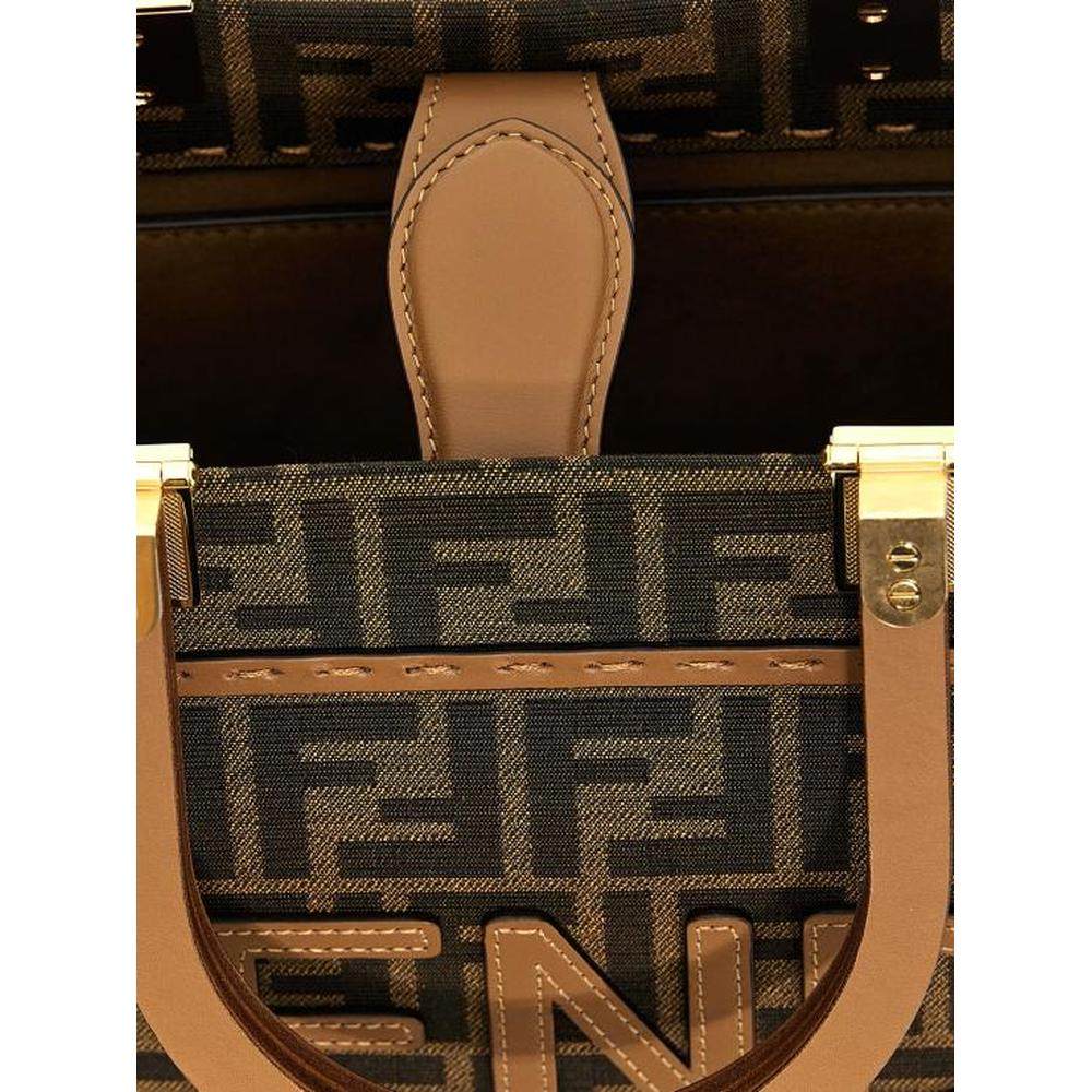 韩国直邮Fendi 托特包 8BH394ALVYF1GE3 棕色手提包单肩包,淘宝优惠券,粉丝福利购,淘宝优惠卷