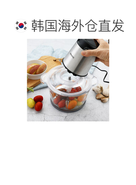 韩国直邮BRUNO家用不锈钢玻璃多用大容量切菜机粉碎机BEC-2408