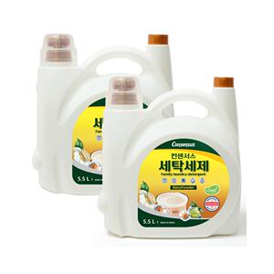 韩国直邮[consensus] 洗衣粉 5.5L 婴儿粉x2