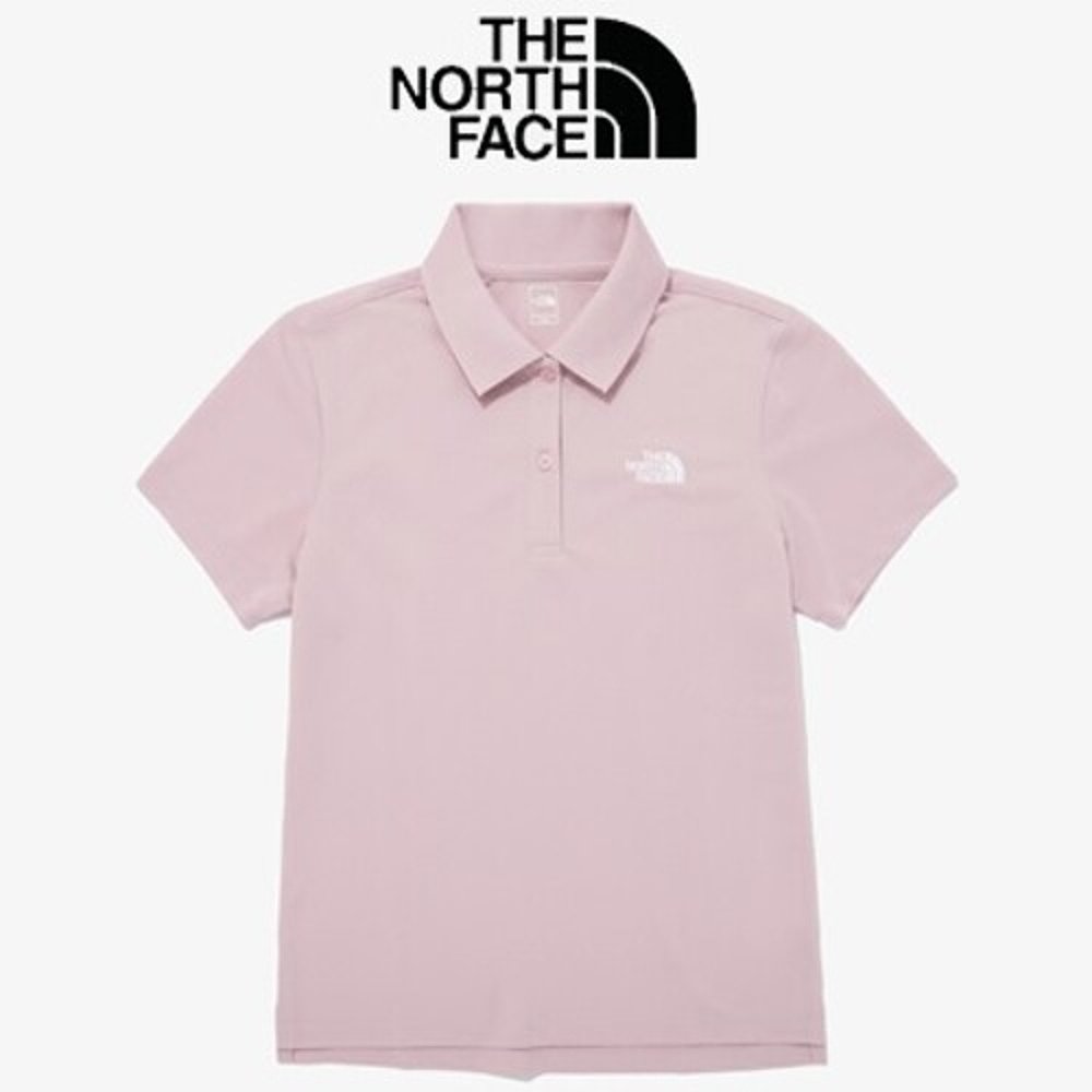 韩国直邮[The North Face]女款 CMX经典款短袖高领T恤NT7PQ30C-图2