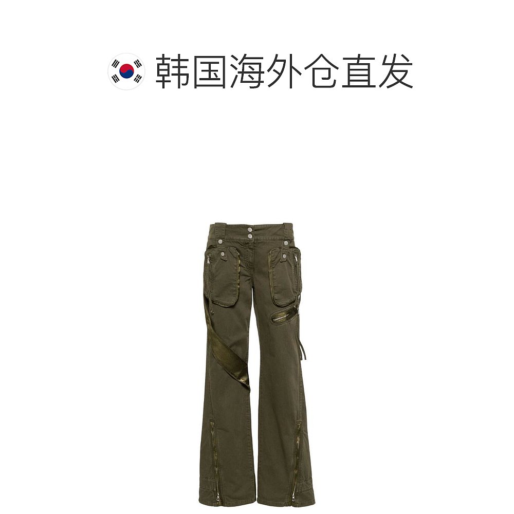 韩国直邮BLUMARINE24SS短裤女P422J107AD0569MILITARY-图1