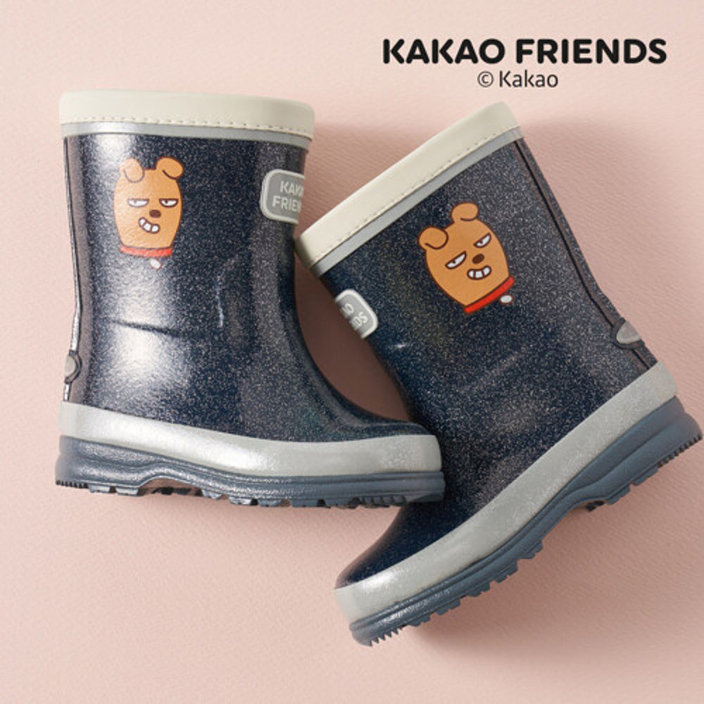 韩国直邮[kakao friends] 时尚雨靴_海军蓝 - 图2