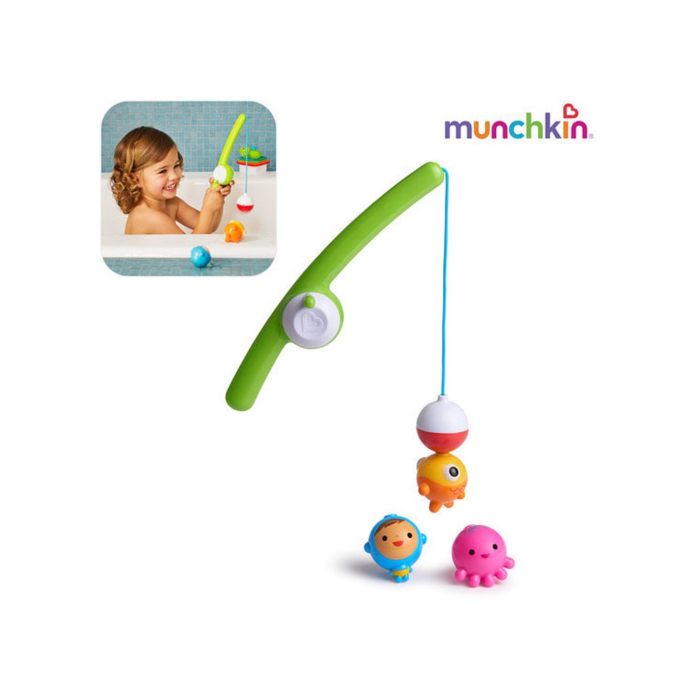 韩国直邮Munchkin 戏水/玩沙玩具 满趣健 钓鱼游戏 洗澡玩具 - 图0