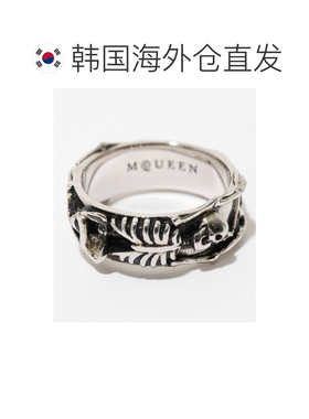 韩国直邮ALEXANDER MCQUEEN 855356 J160Y 0446 时尚戒指配饰