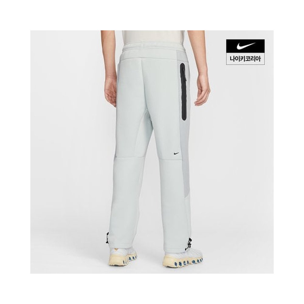 韩国直邮NIKE [官方]耐克 Tech 拼色开边抓绒男士长裤 IF1324-034 - 图0