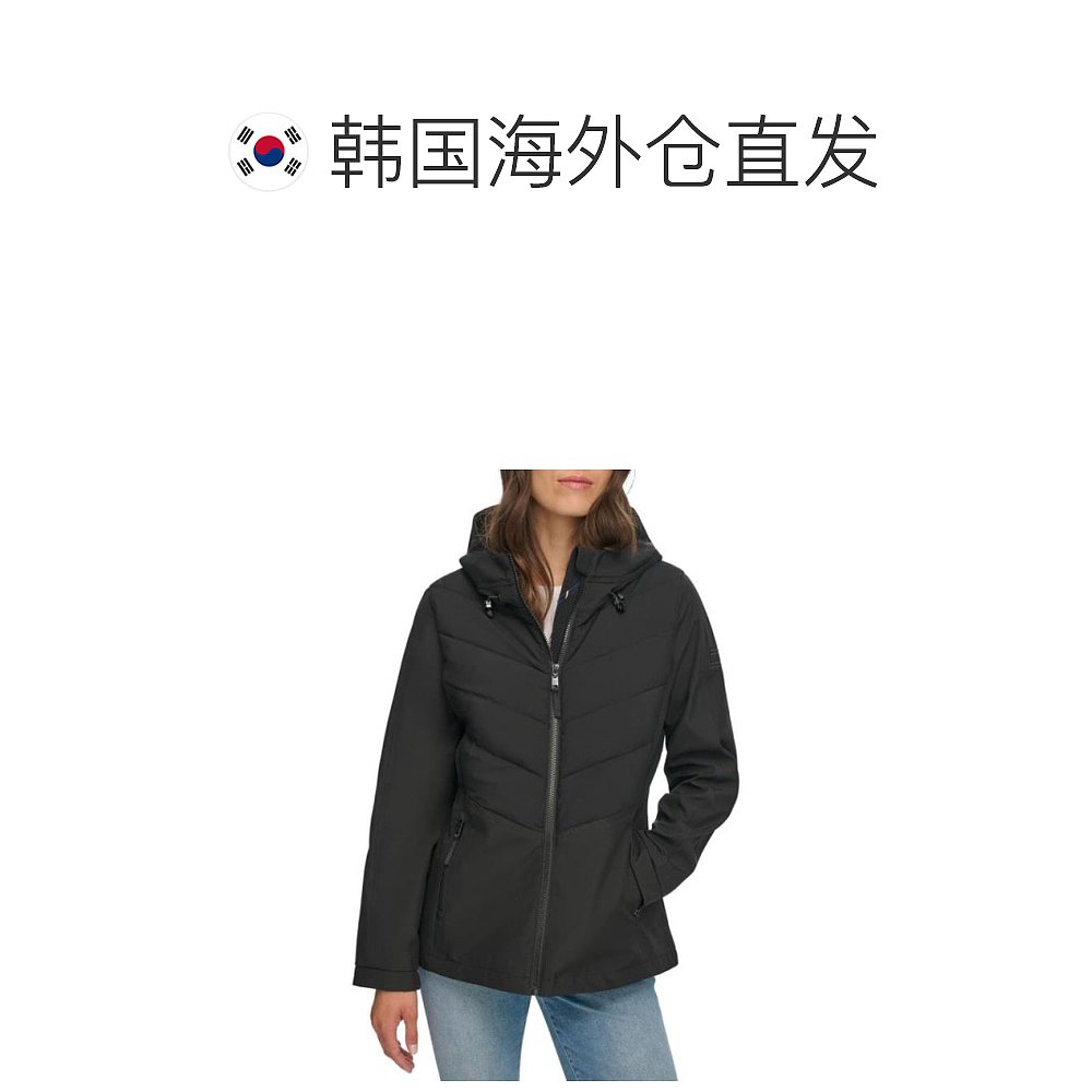 韩国直邮TommyHilfiger短外套[Tommy Hilfiger]混色女士外套-图1