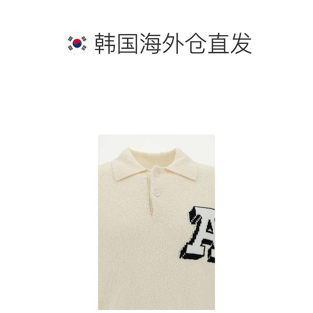 韩国直邮AXEL ARIGATO24SS毛衣男A0950003 OFFWHITE - 图1