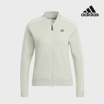 Korean direct mail [Adidas GOLF] Women's 3S windproof REDY long-sleeved sweater green HG824