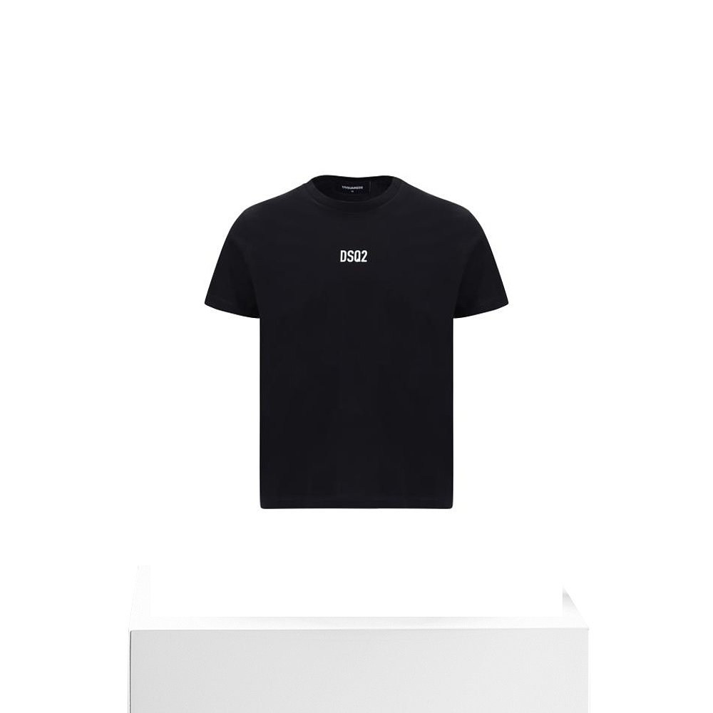 韩国直邮DSQUARED223FW短袖T恤男S74GD0997S23009 900BLACK - 图3