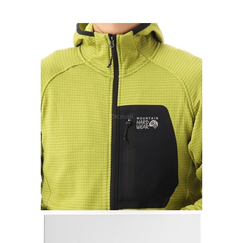 韩国直邮MOUNTAIN HARDWEAR Polartec Power Grid 全拉链连帽衫 ( - 图3