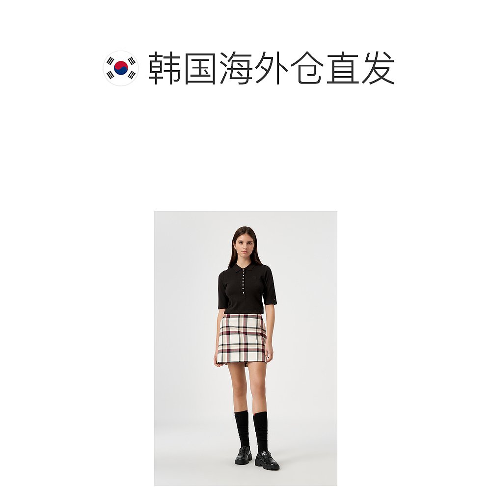 韩国直邮TOMMY HILFIGER 女士女装T恤T22D7TPI050WT1BDS - 图1