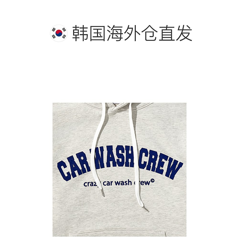 韩国直邮crazy car wash crew 通用 上装T恤 - 图1