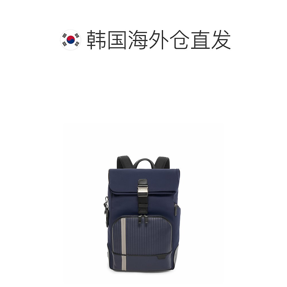 韩国直邮途明 TUMI HARRISON OSBORN ROLL TOP BACKPACK MIDNIGHT - 图1