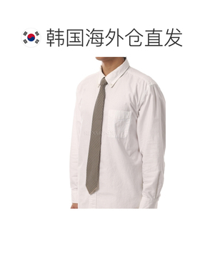 韩国直邮Engineered Garments 领带 - 棕色/黑色棉质小格纹 (26F1