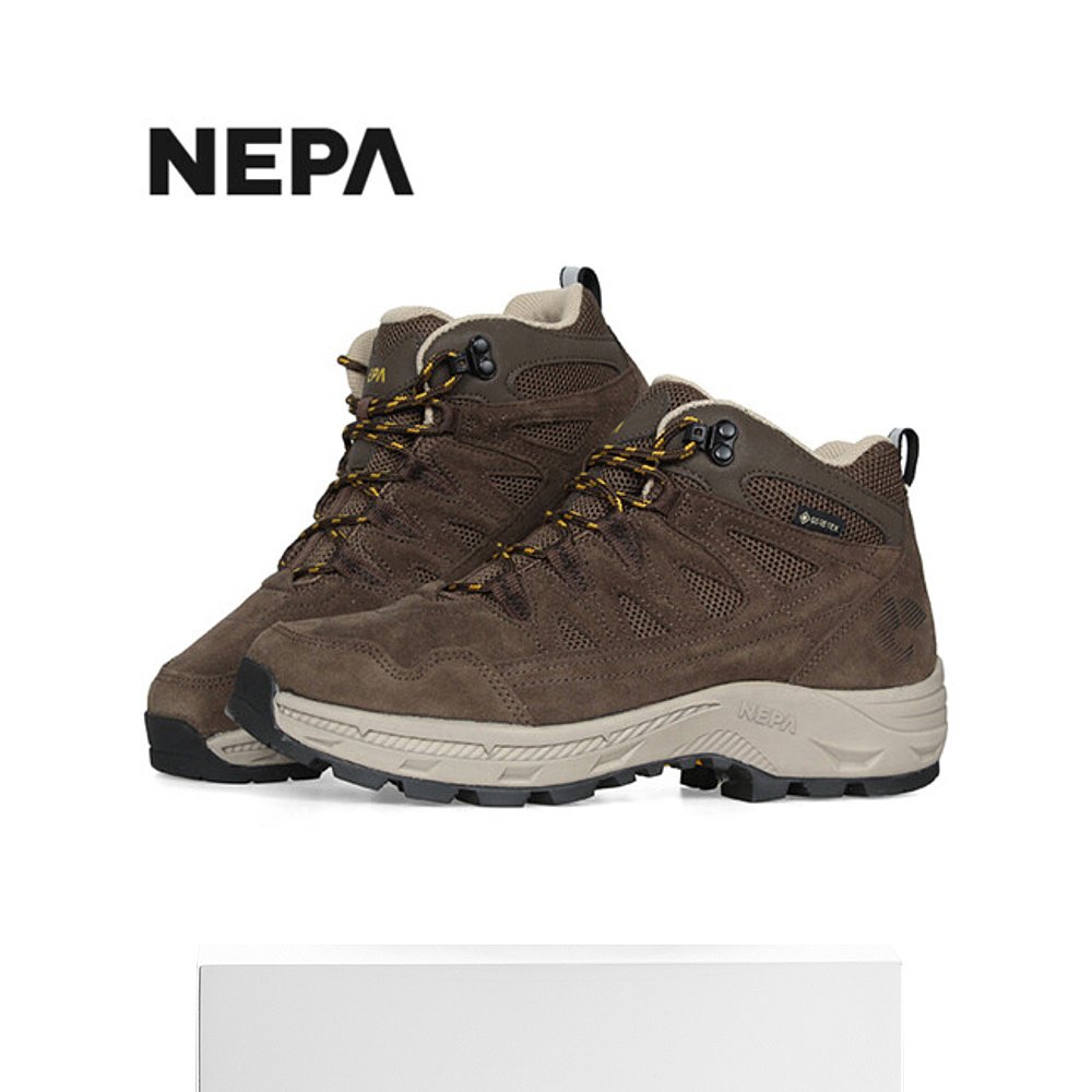 韩国直邮[NEPA] 男士 CANETTO 宽松 GTX 四季用 轻的登山鞋 7J176 - 图3