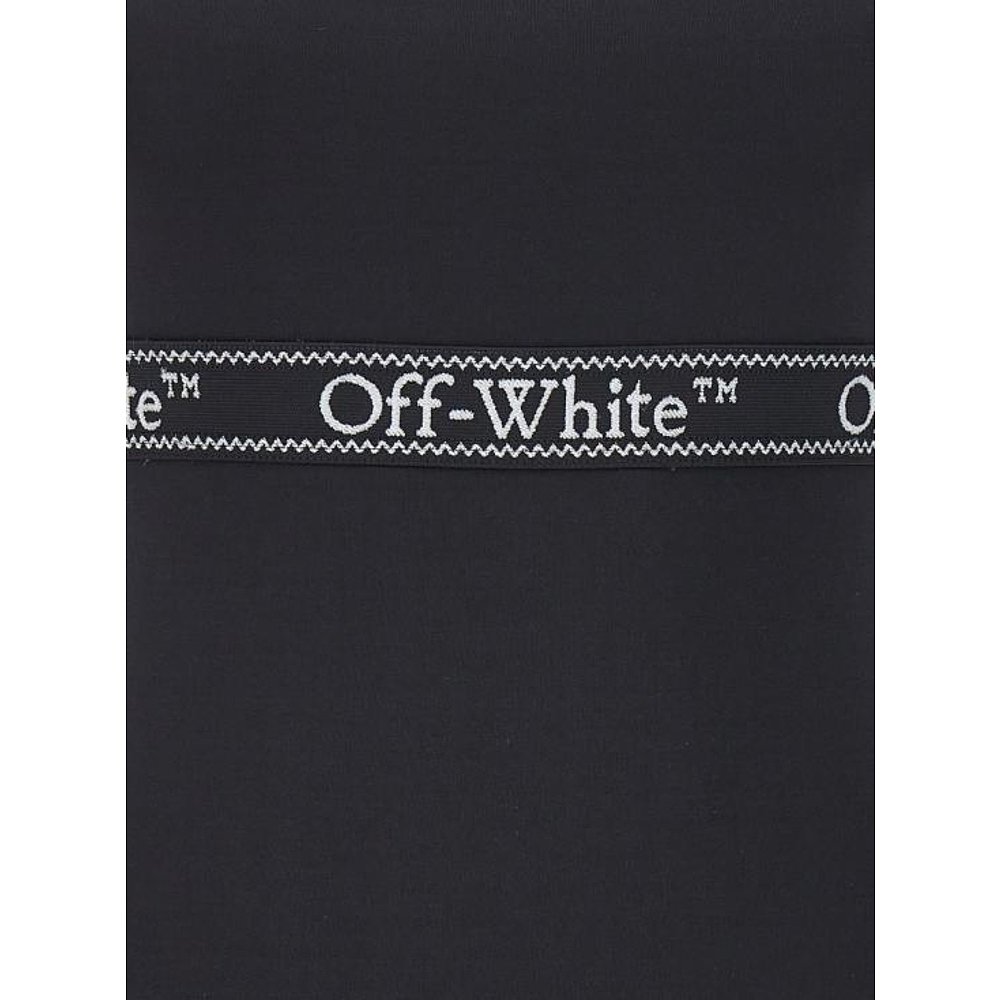 韩国直邮OFF WHITE24SS中长连衣裙女OWVT036S24JER00110011001WHI-图2