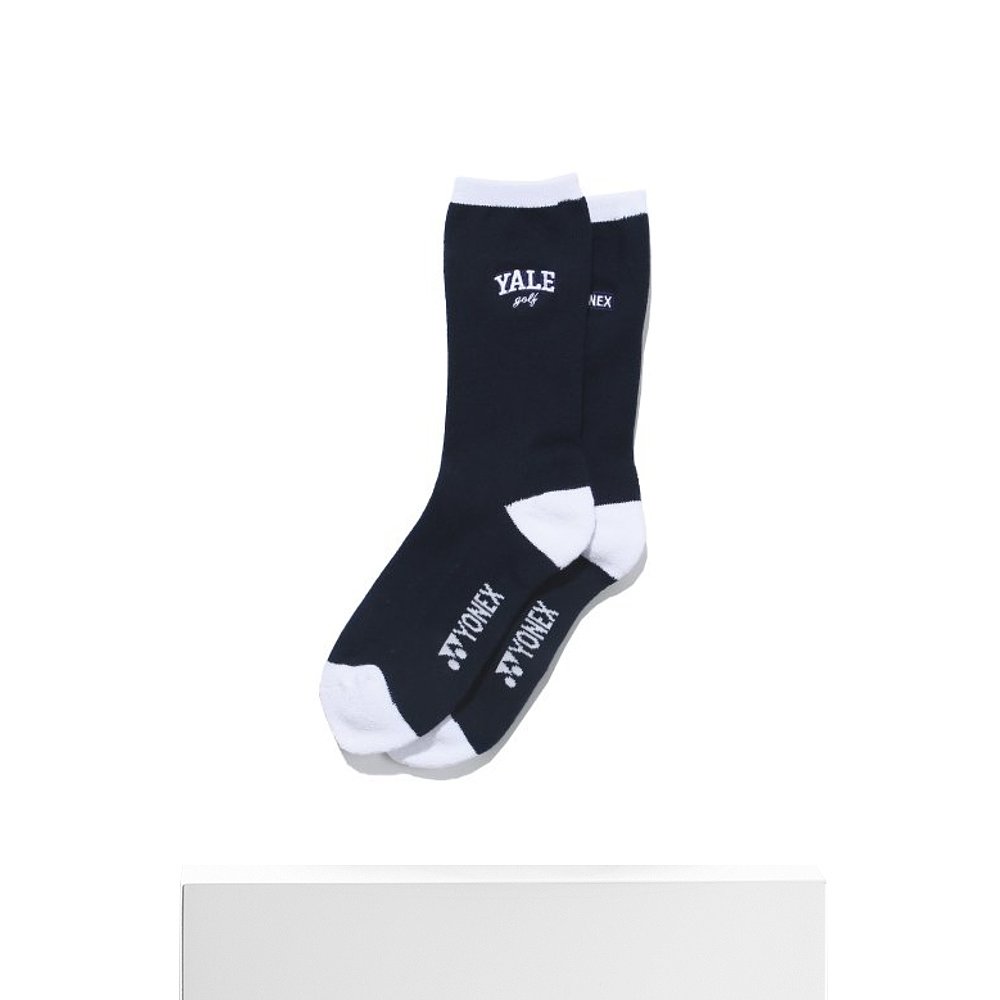 韩国直邮YALE YALE X YONEX GOLF 2PACK SOCKS NAVY / WHITE背包Y - 图3