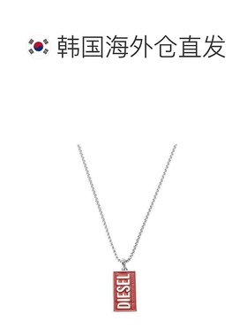 韩国直邮DIESEL [官方正品] DX1368040 徽标标签项链 144593743