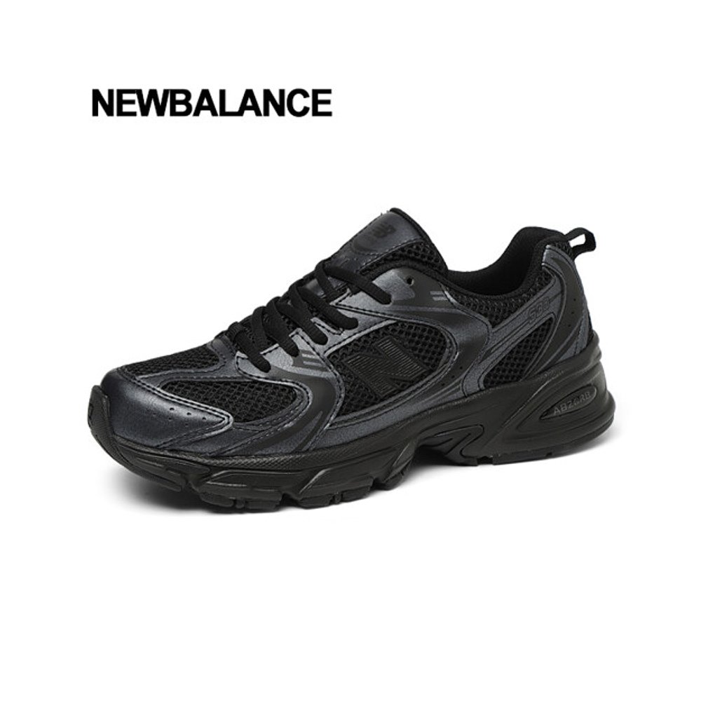 韩国直邮[New Balance] 运动鞋 530 儿童 轻便鞋 黑色 GR530PB - 图0