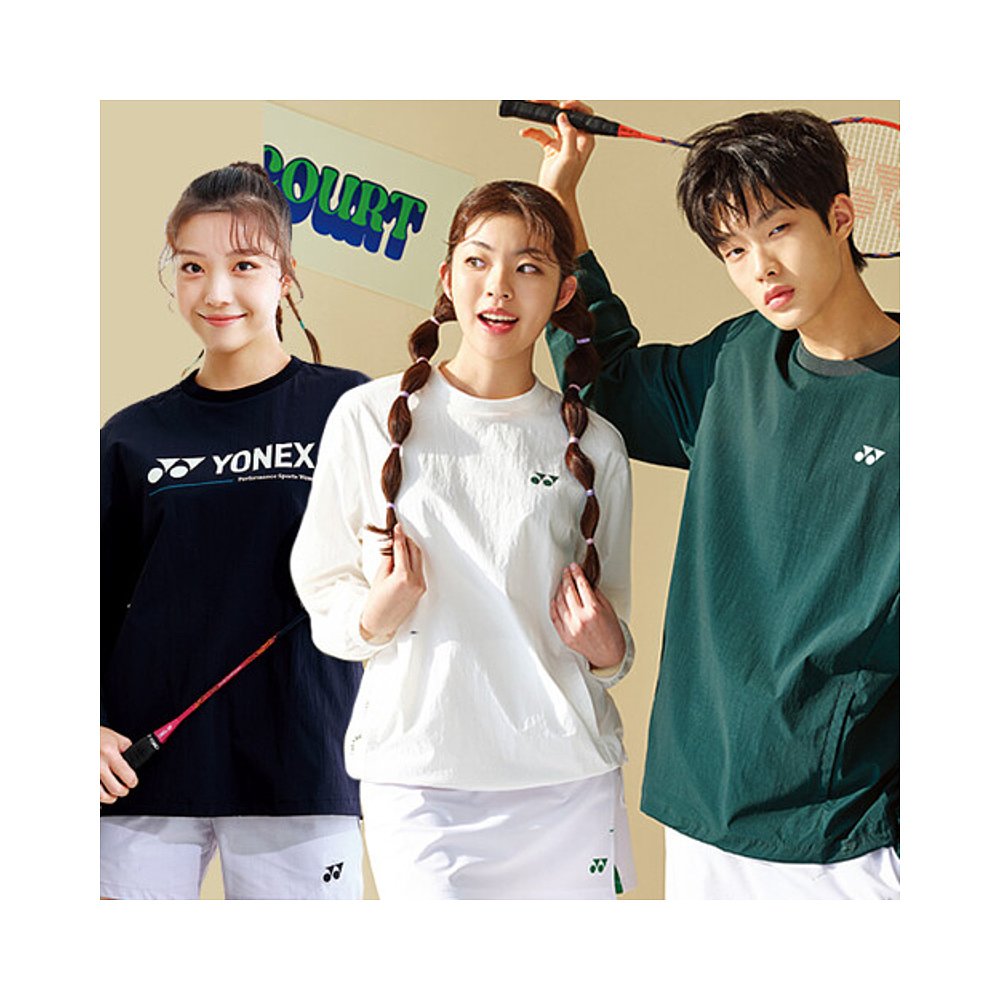 韩国直邮[YONEX]男士女士 ANORAC防风长袖T恤夹克-图0