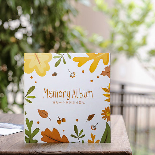 5寸6寸柯达相册影集插页式家庭相册纪念本纪念册6寸大容量过塑混装成长册情侣相册活页影集相簿 - 图1