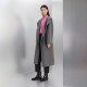 Woolen woolen coat for women in the mall, same style winter waisted mid-length coat BDQ4AD1300