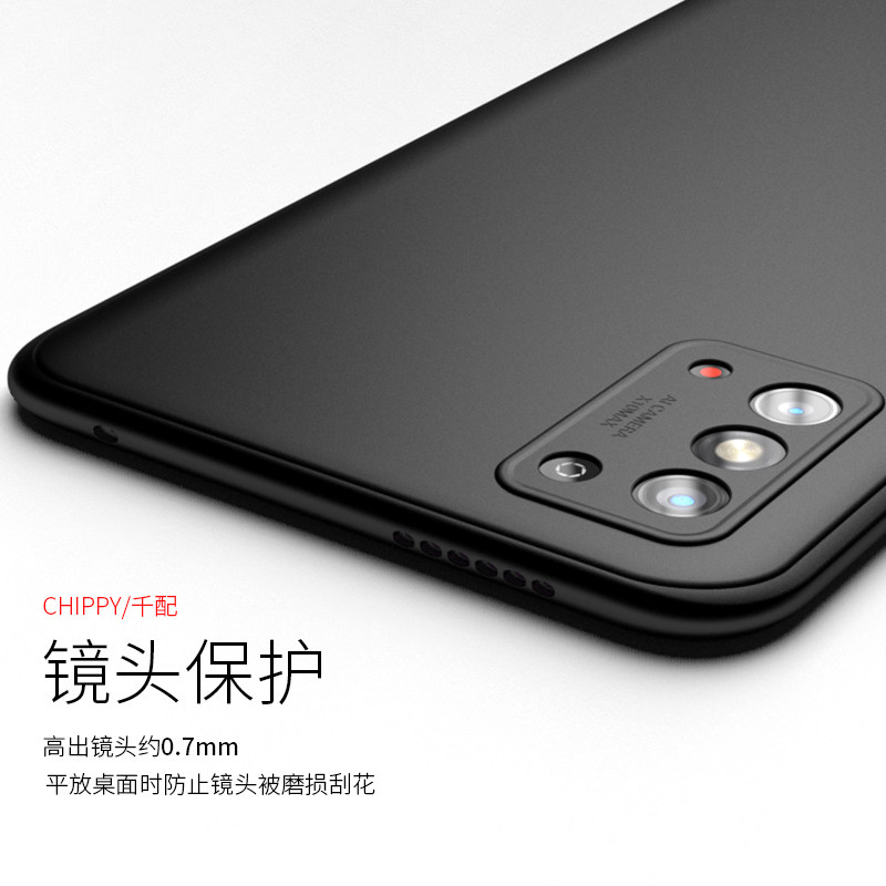 适用于荣耀x30max手机壳kkg一an70全包镜头honorx30max超薄KKGan00弧边的x3omax新款华为黑色mαx - 图0