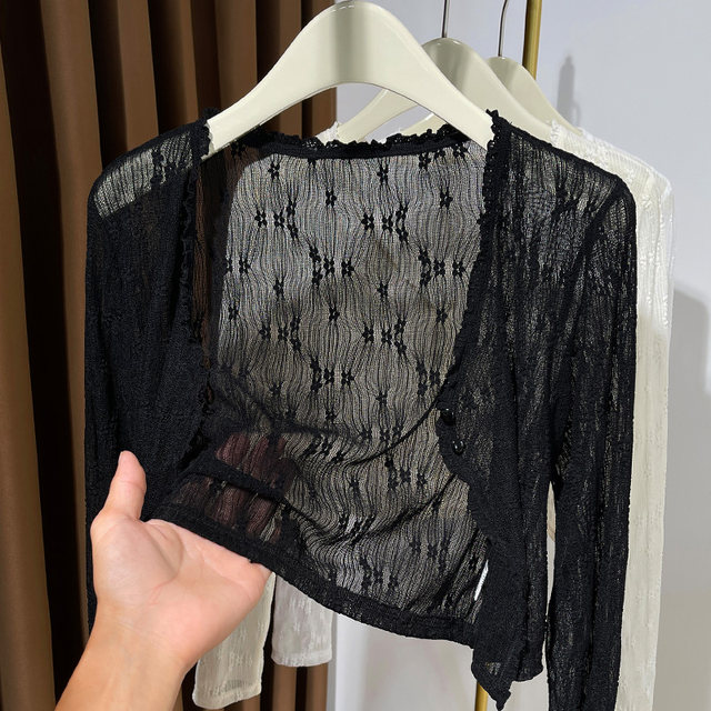 Wenxian commuter ຕາຫນ່າງ lace top