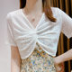 Wenxian commuter ຕາຫນ່າງ lace top