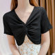 Tulle ຈັບຄູ່ກັບສິ້ນ suspender ແລະ blouse ແລະ shawl