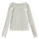 Wen Xian commuter lace ຕາຫນ່າງເທິງສີແຂງ