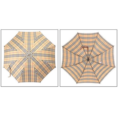 日本直邮博柏利/BURBERRY“UM WATERLOO UMBRELLA/滑铁卢雨伞”格 - 图2