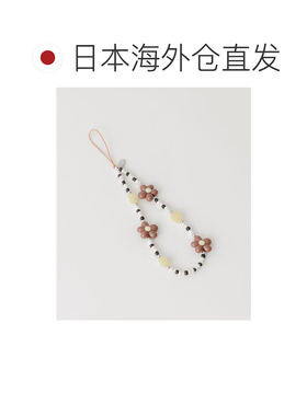 日本直邮官方授权 SMELLY 花朵珠饰挂绳手机壳 【付后1h可退】