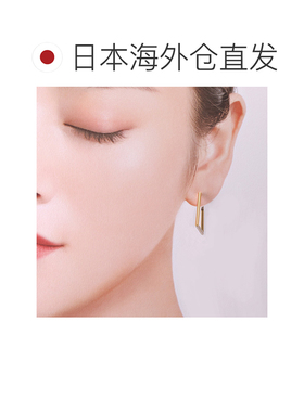 日本直邮（ptl2-22t）女士 2mm×22mm K18 黄色黄金三角形环形耳