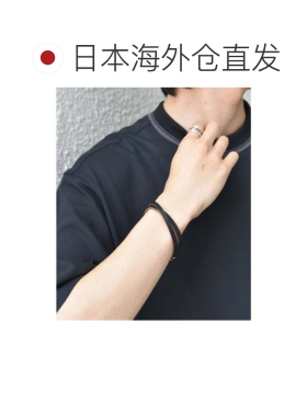 日本直邮SHIPS any HORWEEN 磁吸双圈手链 黑色